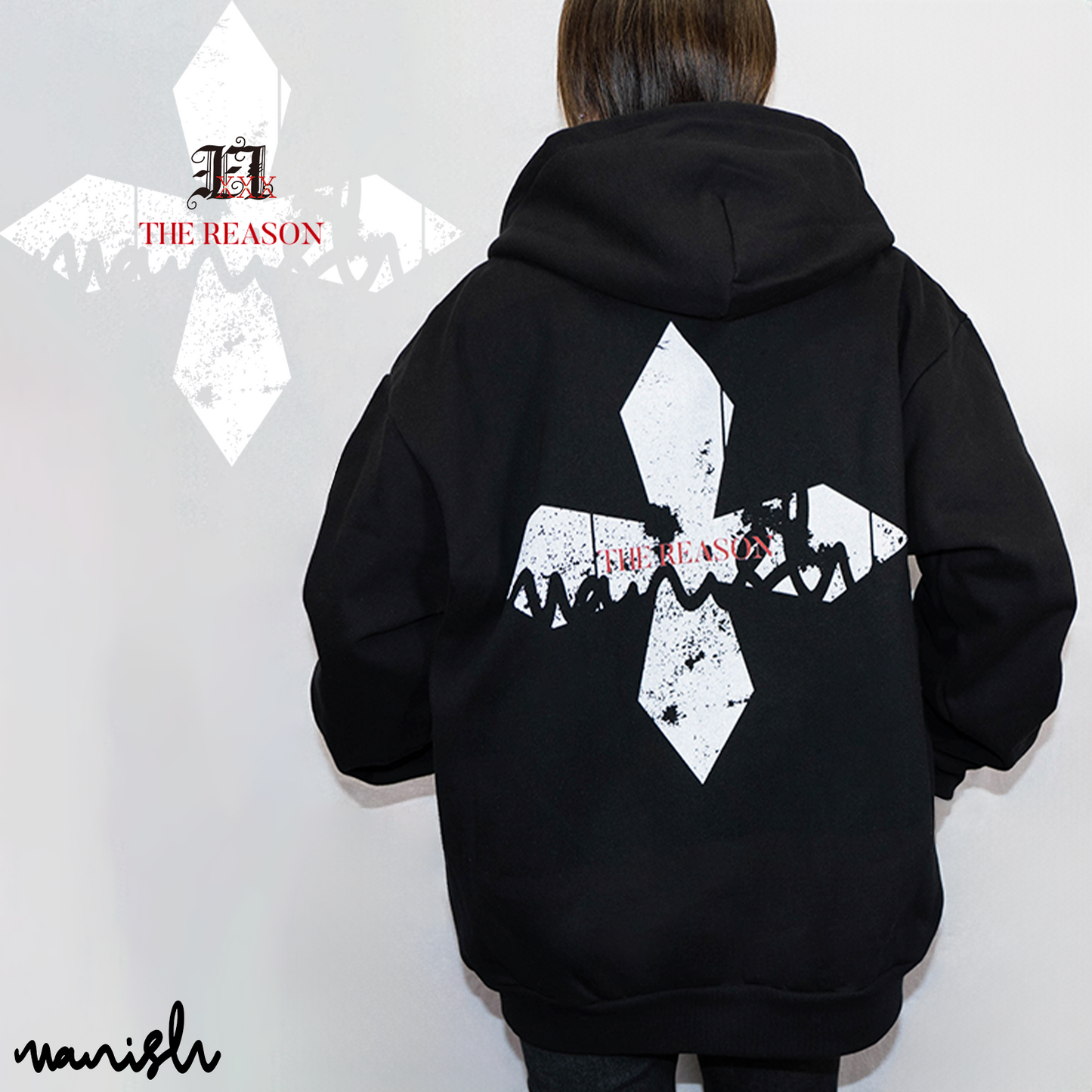 THE REASON Zip Hoodie