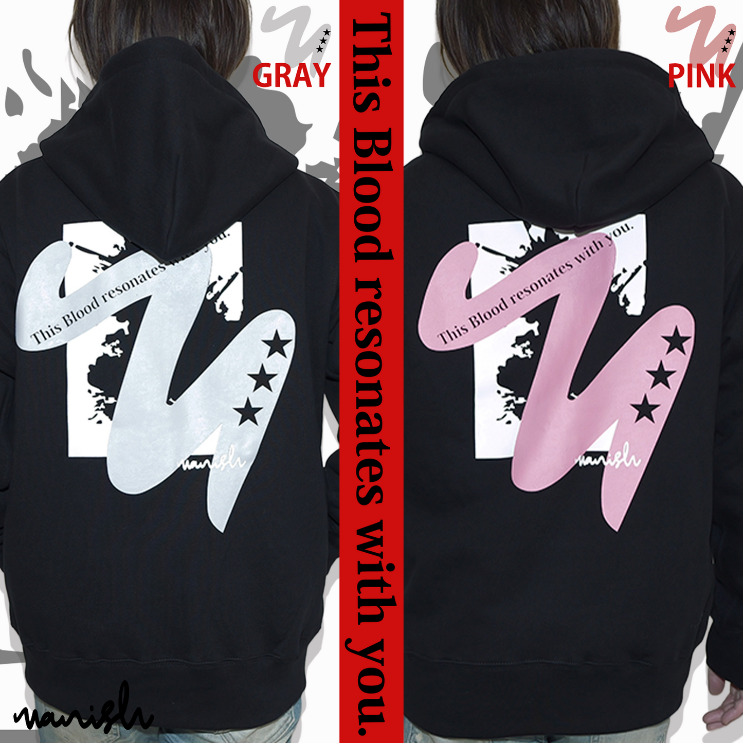 VANISH Zip Hoodie -resonance-